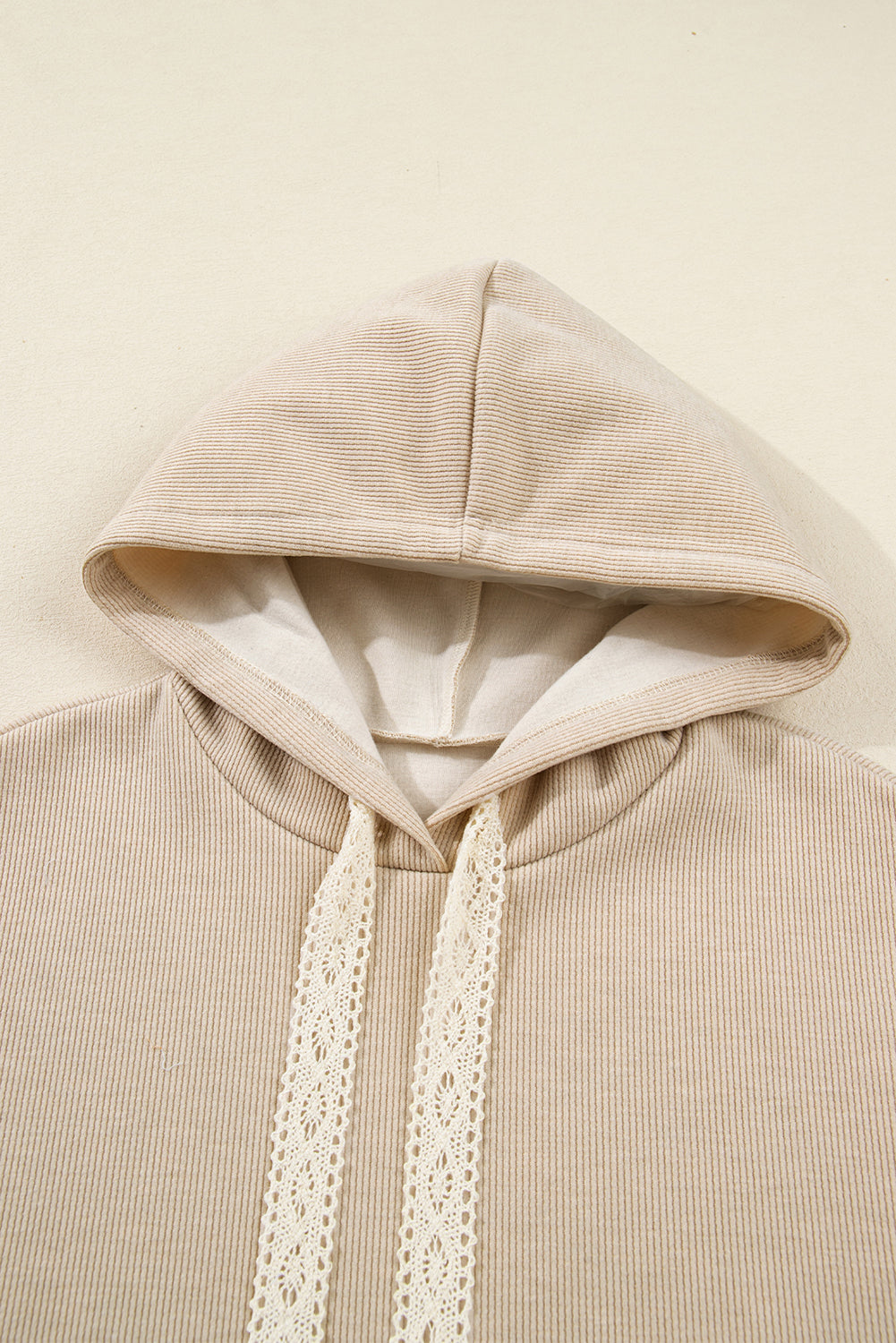 Jet Stream Lace Drawstring Corduroy Set
