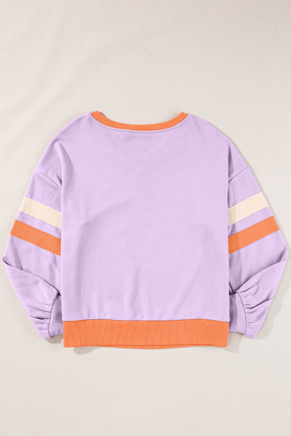 Purple V Neck Sweatshirt (on hand)