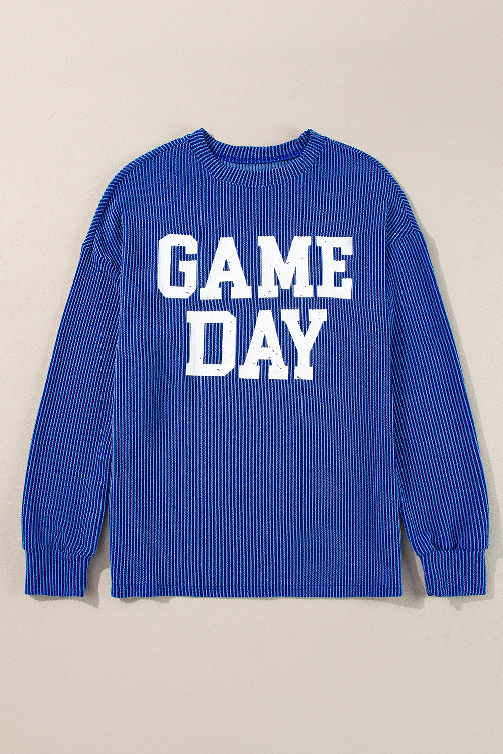 Blue Corded GAME DAY Top