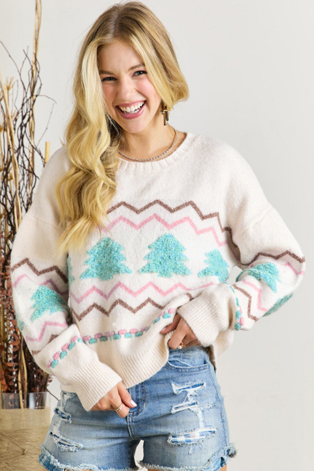 Christmas Tree Cozy Sweater