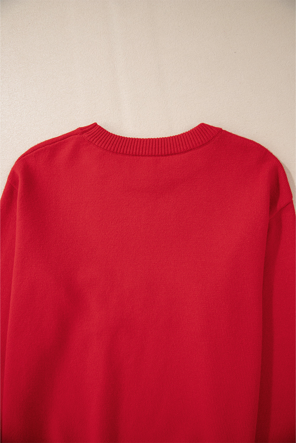 Red Pearl Merry Sweater