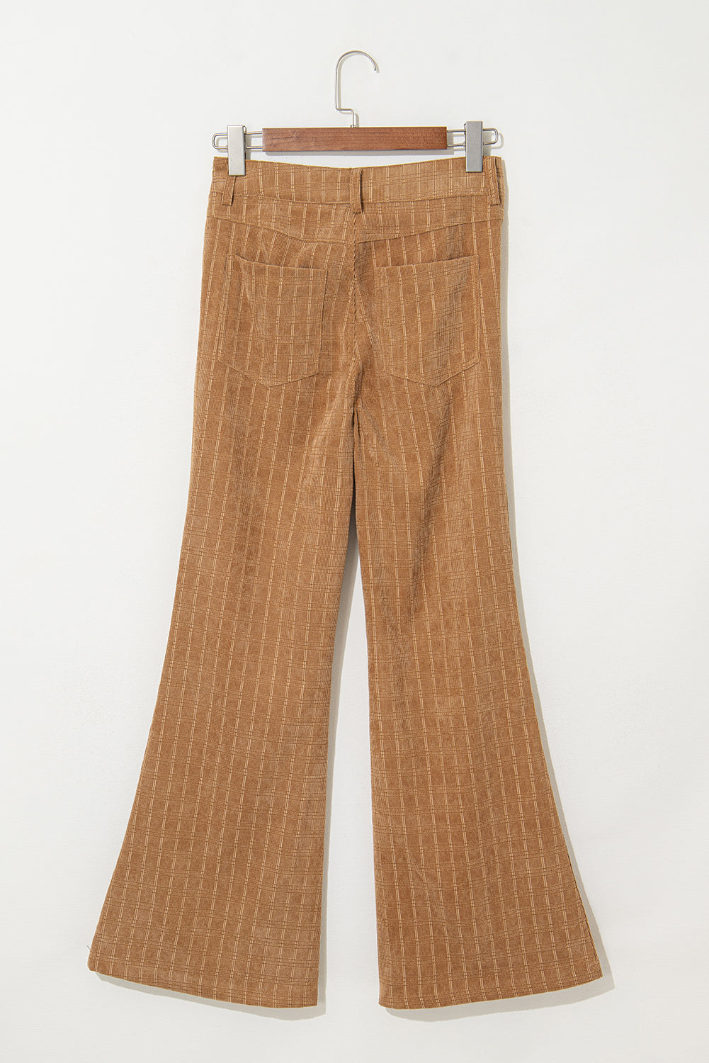 Brown Corduroy Flare Pants