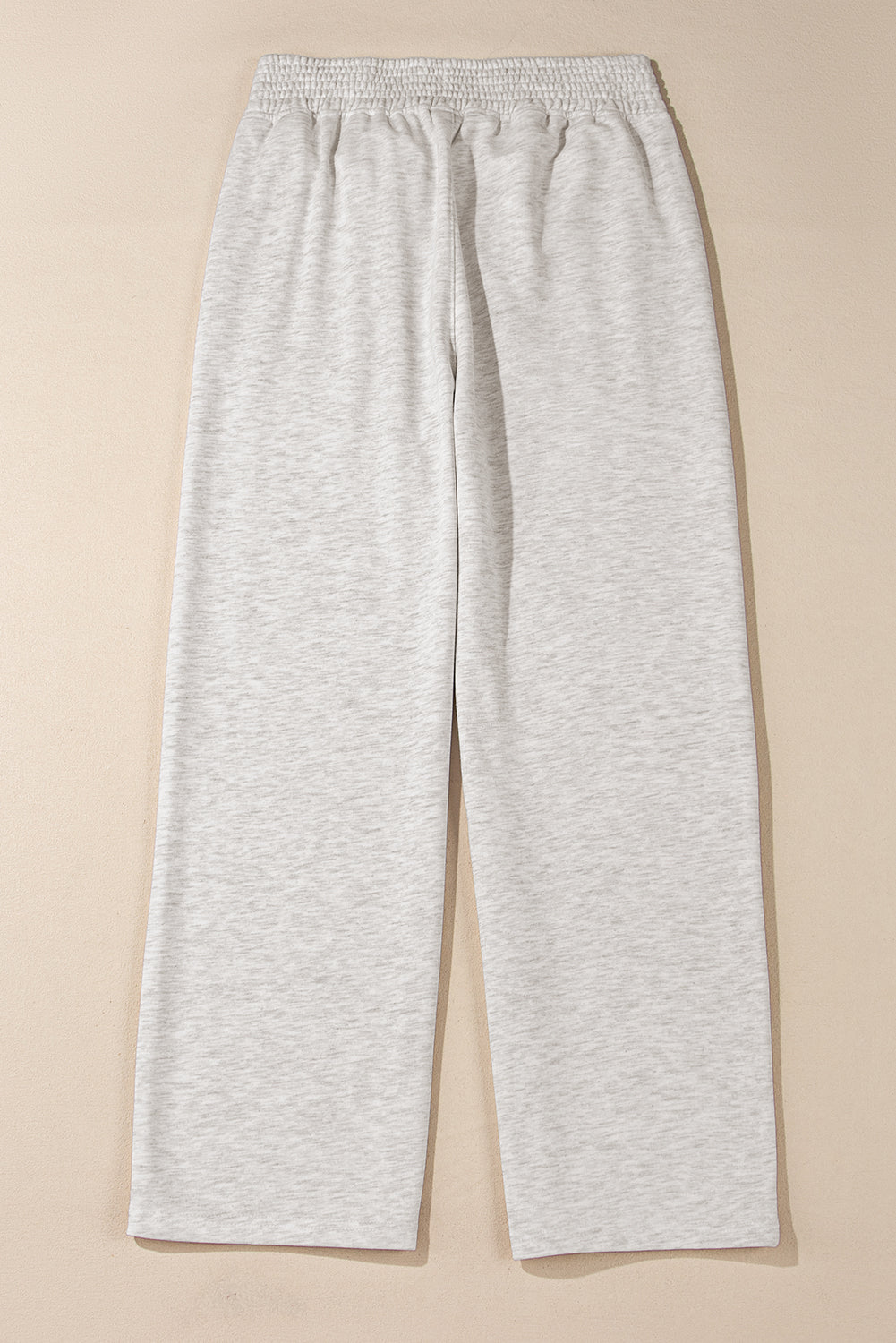 Gray Cross-Waist Lounge Pants