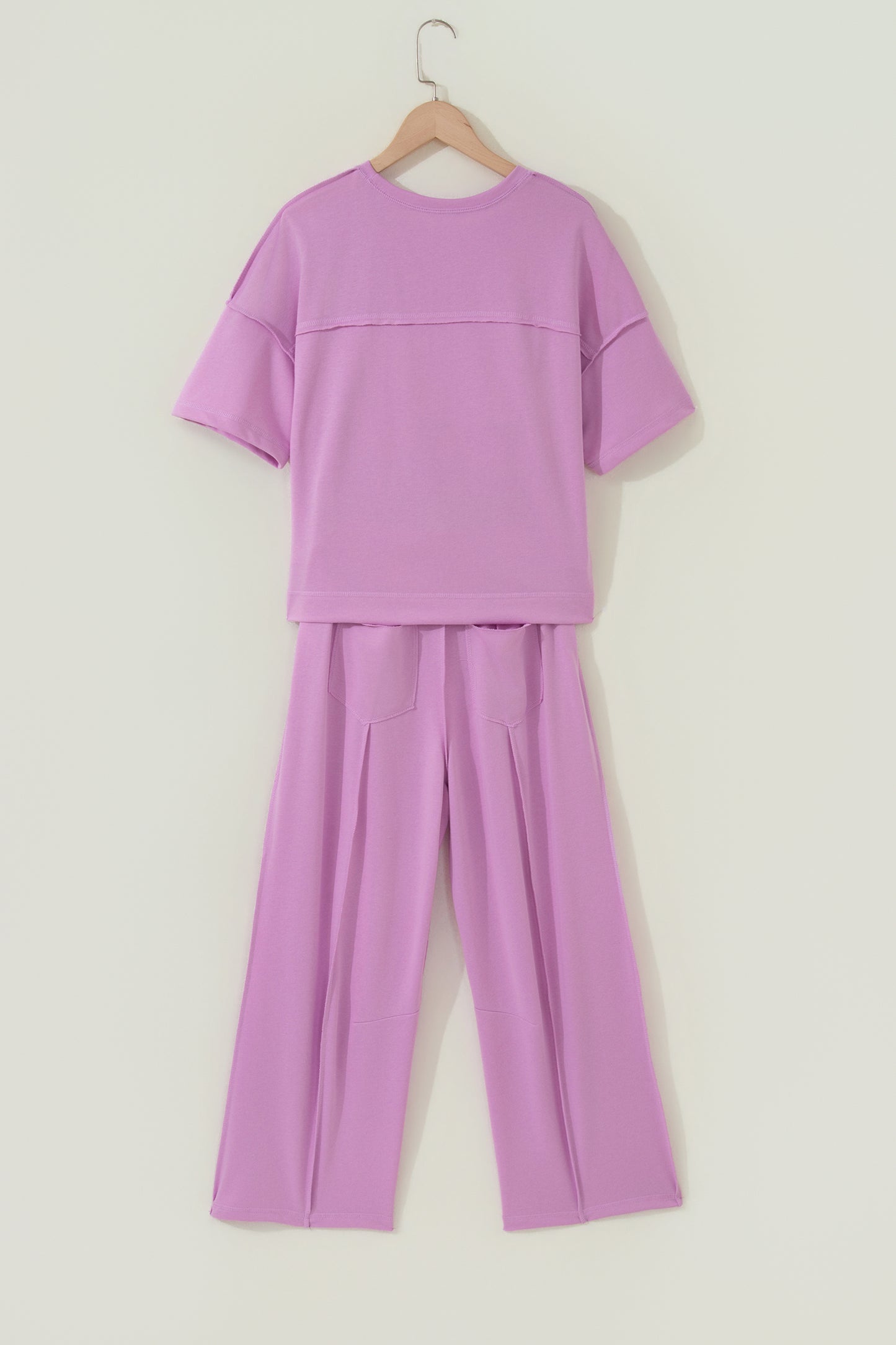ONLINE EXCLUSIVE Drop Shoulder Boxy Tee and Barrel Pants Set